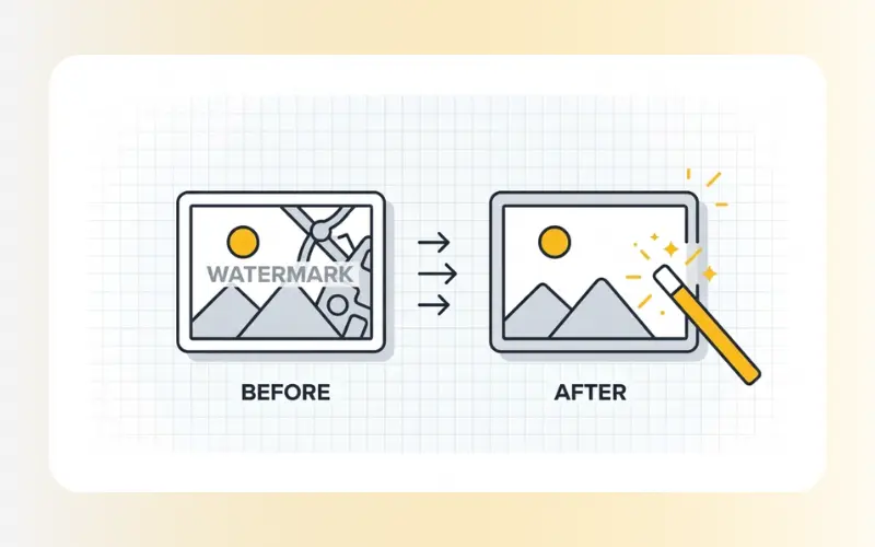 AI image editing and watermark removal with online transparent picture maker.
