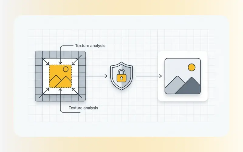 Inpainting algorithm and encrypted processing on online image cleaner.