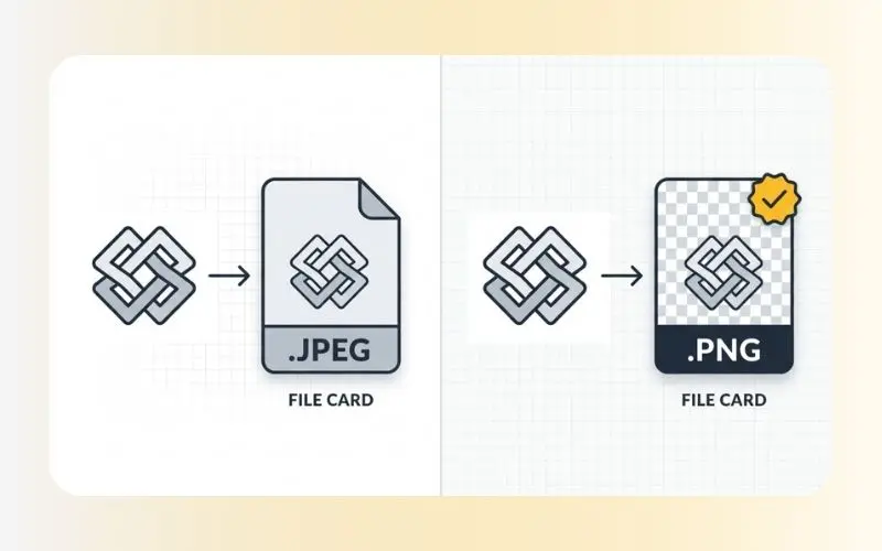 Visual comparison showing transparency retention when you webp convert to png.
